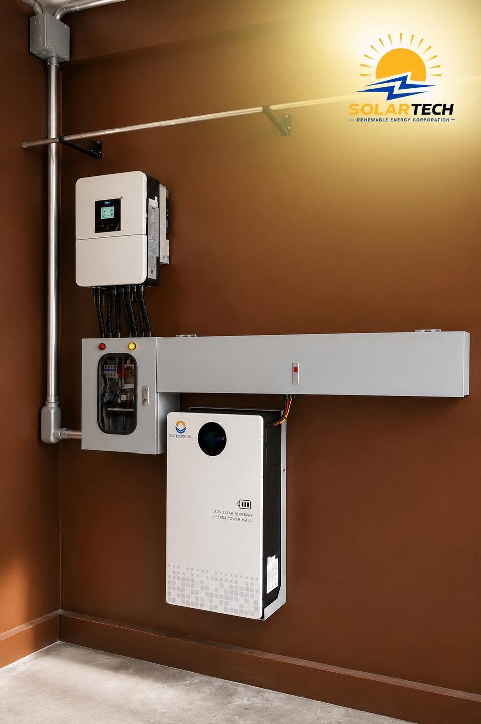 6 kW Hybrid Solar Power System — Residential Hybrid Setup — Bayswater, Talisay City, Cebu